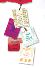 Tyvek ski tags.